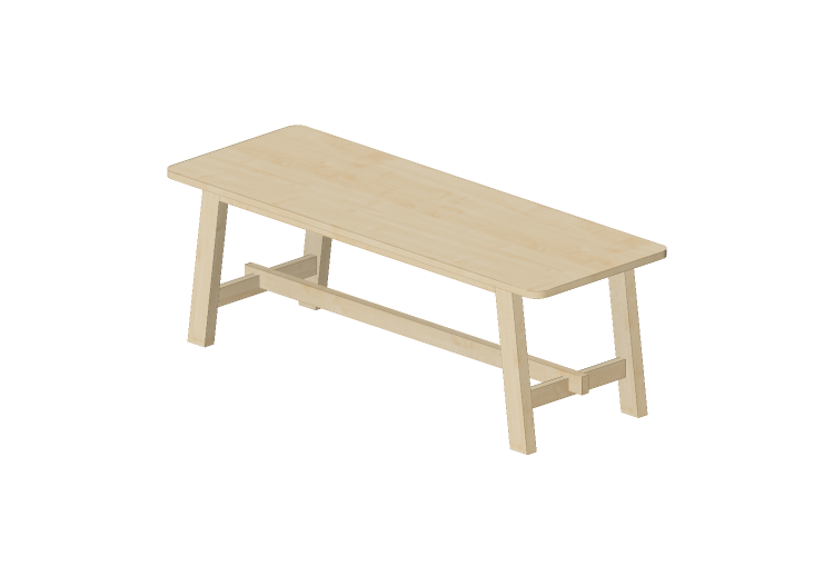 Tavoli 3D - Tavolo in legno - Ikea - Norråker - IKEA Tavoli 3D - Tavolo in legno - Ikea - Norråker - IKEA