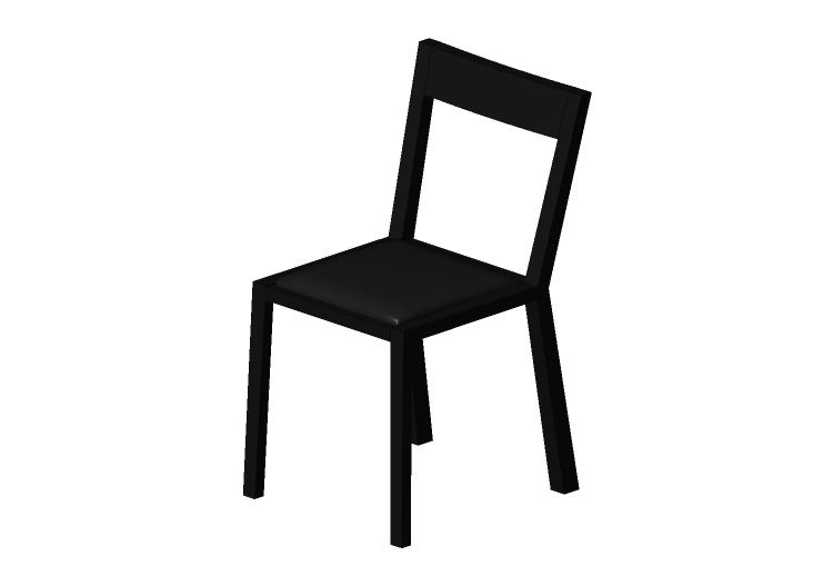 Cadeira 3D - Cadeira de madeira envernizada - Ikea - Roger... Cadeira 3D - Cadeira de madeira envernizada - Ikea - Roger...