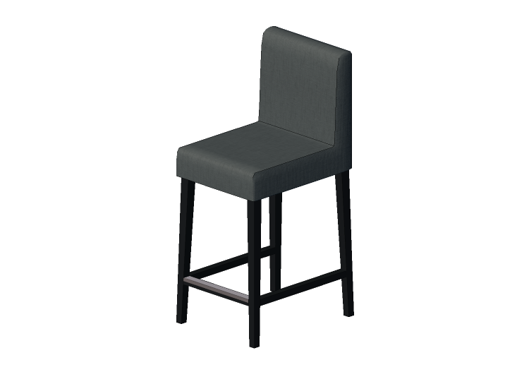 3D Stühle - Barhocker - Ikea - Henriksdal - IKEA 3D Stühle - Barhocker - Ikea - Henriksdal - IKEA