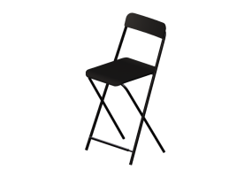 Sedie 3D - Sgabello in metallo - Ikea - Franklin