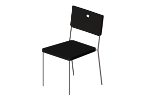 Cadeira 3D - Cadeira de pl&aacute;stico - Ikea - Herman