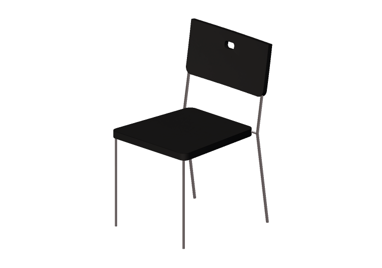 Sillas 3D - Silla de plástico - Ikea - Herman - IKEA Sillas 3D - Silla de plástico - Ikea - Herman - IKEA