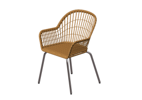 Chaises 3D - Chaise en osier - Ikea - Nilsove