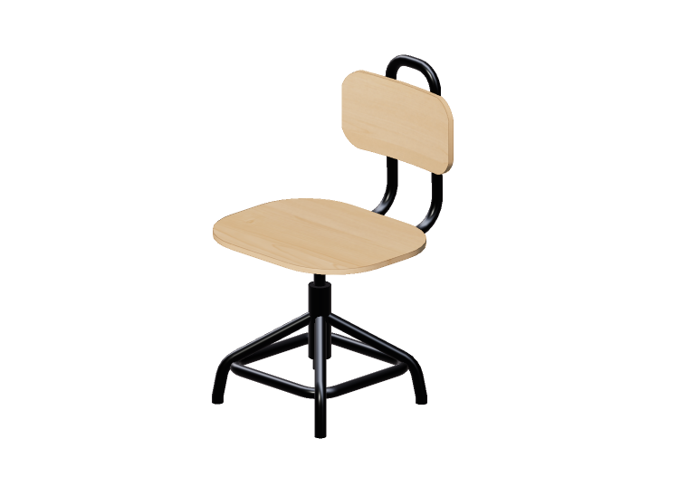 Chaises 3D - Chaise en bois - Ikea - Kullaberg - IKEA Chaises 3D - Chaise en bois - Ikea - Kullaberg - IKEA