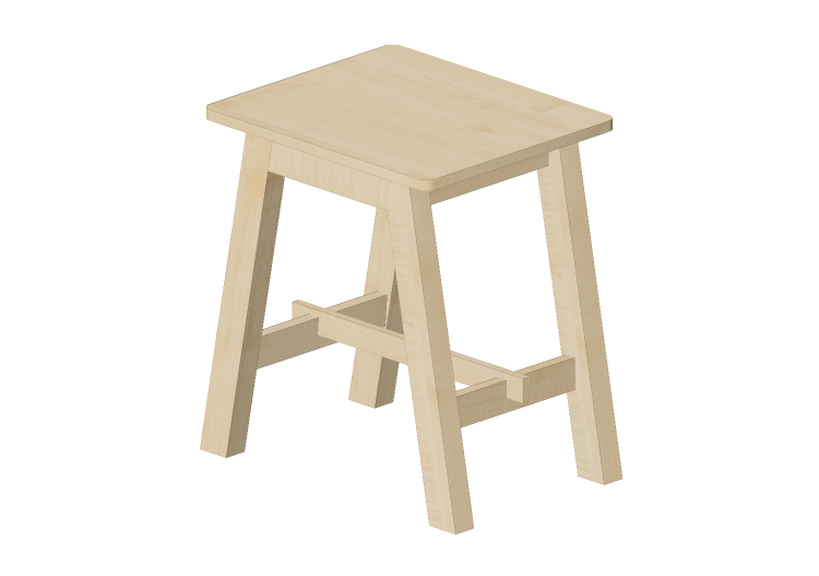 Cadeira 3D - Banco de madeira - Ikea - Norråker - IKEA Cadeira 3D - Banco de madeira - Ikea - Norråker - IKEA