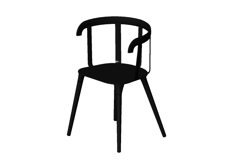 3D Stühle - Stuhl aus lackiertem Holz - Ikea - PS 2012 -... 3D Stühle - Stuhl aus lackiertem Holz - Ikea - PS 2012 -...