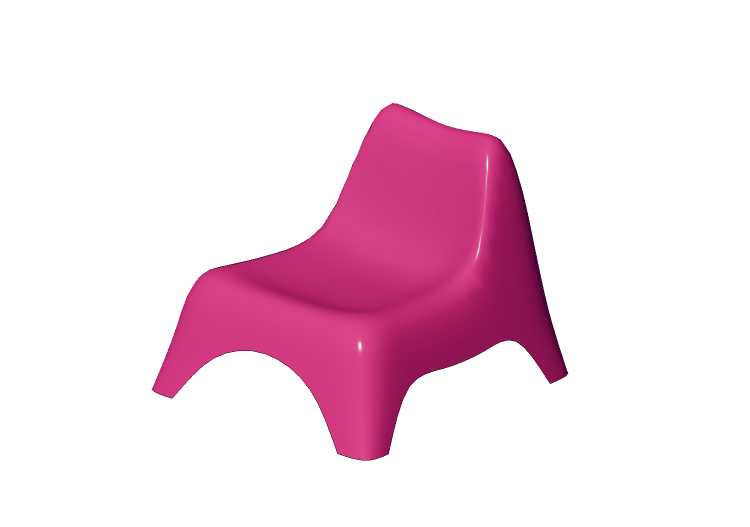 3D Stühle - Stuhl aus Plasitk - Ikea - PS 2012 - Vågӧ -... 3D Stühle - Stuhl aus Plasitk - Ikea - PS 2012 - Vågӧ -...