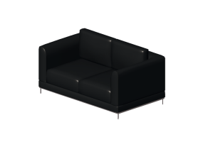 Chairs and Sofas 3D - Leather sofa - Ikea - Arild