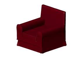 Poltronas y Sof&aacute;s 3D - Sill&oacute;n de tela - Ikea - Ektorp