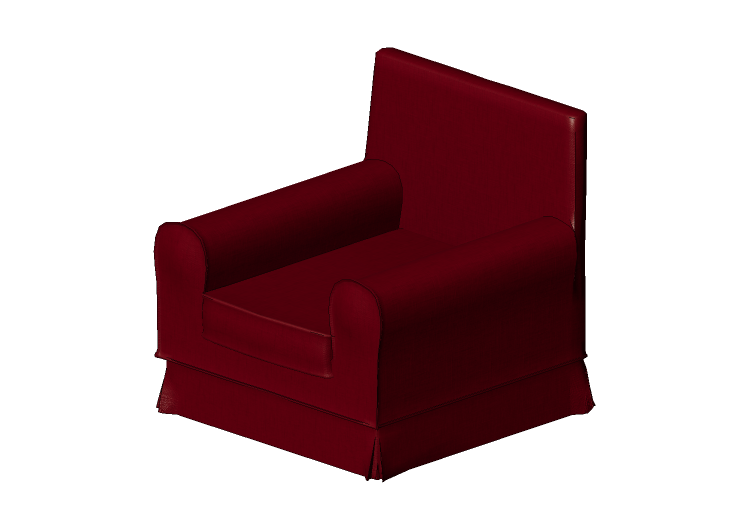 Poltronas y Sofás 3D - Sillón de tela - Ikea - Ektorp -... Poltronas y Sofás 3D - Sillón de tela - Ikea - Ektorp -...