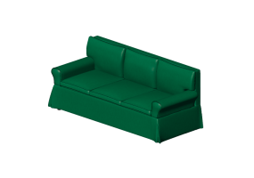 Divani 3D - Divano in tessuto - Ikea - Ektorp 