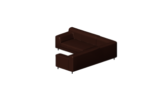 Poltronas y Sof&aacute;s 3D - Sof&aacute; de cuero - Ikea - Kramfors