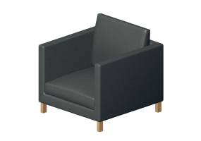 3D Sessel und Sofas - Sessel aus Stoff - Ikea - Karlstad