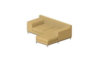 Divani 3D - Divano in pelle - Ikea - Kramfors