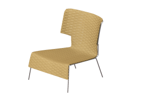 Divani 3D - Poltrona in vimini - Ikea - Vibbyn