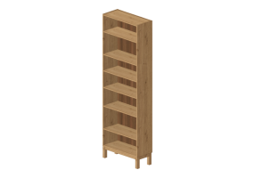 Estantes 3D - Estante de madeira - Ikea - Stockholm