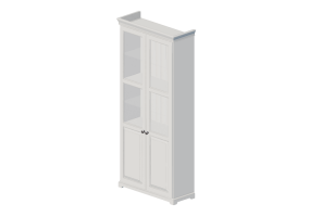 Estantes 3D - Estante de madeira envernizada - Ikea - Liatorp