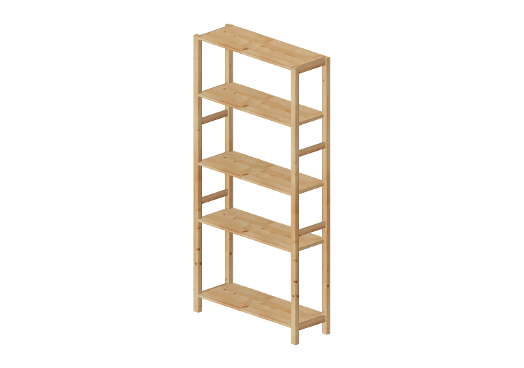 Estantes 3D - Estante de madeira - Ikea - Ivar - IKEA Estantes 3D - Estante de madeira - Ikea - Ivar - IKEA
