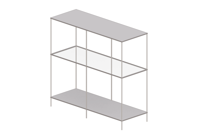 Librerie 3D - Scaffale in metallo - Ikea - Vittsjö - IKEA Librerie 3D - Scaffale in metallo - Ikea - Vittsjö - IKEA