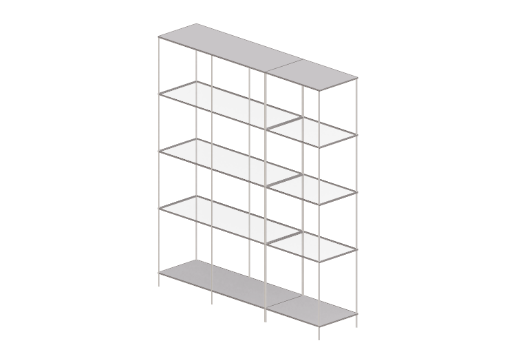 Librerie 3D - Composizione di scaffali - Ikea - Vittsjö -... Librerie 3D - Composizione di scaffali - Ikea - Vittsjö -...