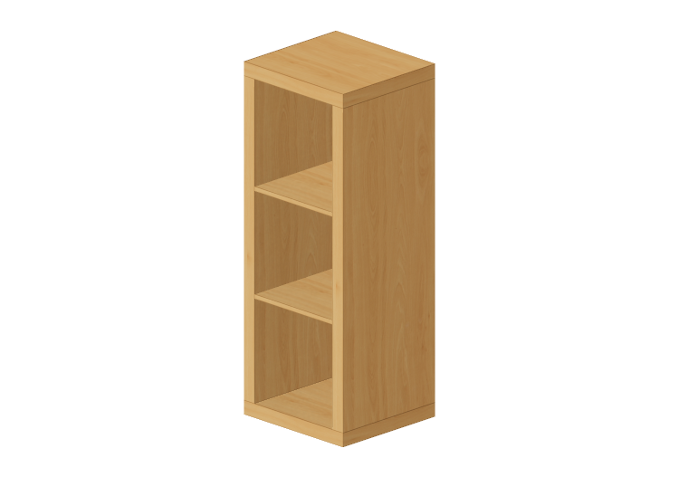 Estantes 3D - Estante de madeira - Ikea - Kallax - IKEA Estantes 3D - Estante de madeira - Ikea - Kallax - IKEA