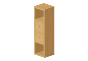 Librer&iacute;as y Contenedores 3D - Estanter&iacute;a de madera - Ikea - Kallax