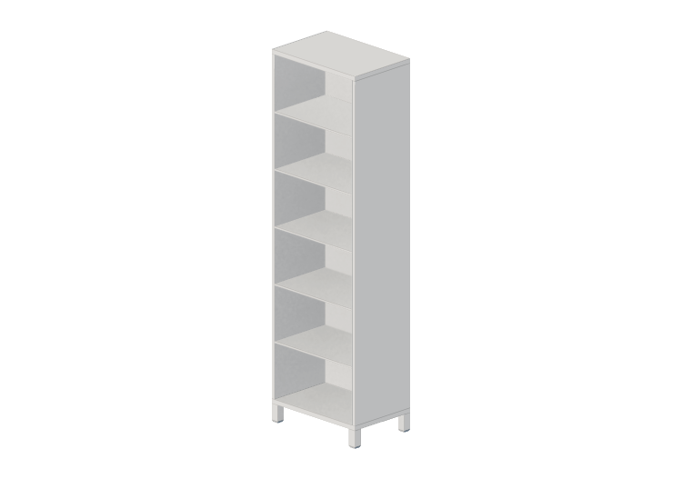 3D Bücherregal und Behälter - Bücherregal aus Holz lackiert... 3D Bücherregal und Behälter - Bücherregal aus Holz lackiert...