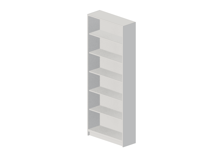 3D Bücherregal und Behälter - Bücherregal aus Holz lackiert... 3D Bücherregal und Behälter - Bücherregal aus Holz lackiert...