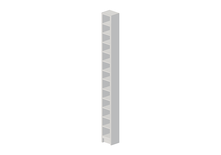 Estantes 3D - Estante de madeira envernizada - Ikea -... Estantes 3D - Estante de madeira envernizada - Ikea -...