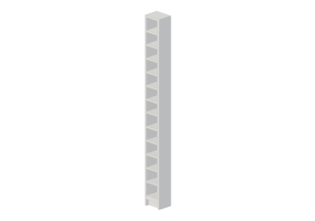 Librerie 3D - Libreria in legno laccato - Ikea - Gnedby