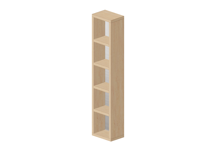 Bibliothèque 3D - Étagère avec miroir en bois - Ikea -... Bibliothèque 3D - Étagère avec miroir en bois - Ikea -...