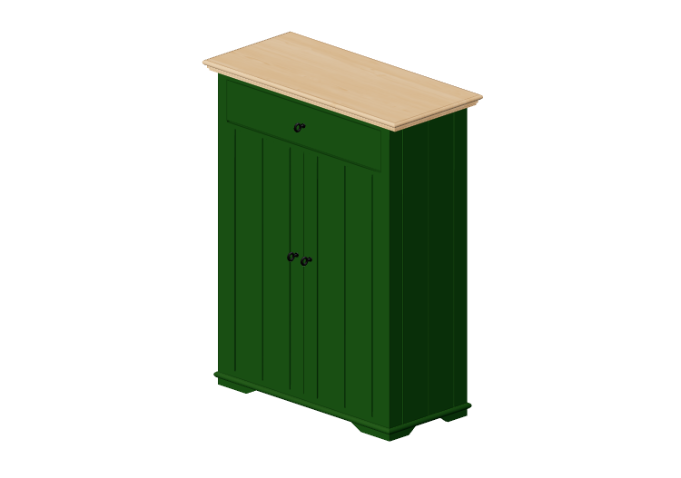 Armoires 3D - Armoire en bois laqué - Ikea - Hurdal - IKEA Armoires 3D - Armoire en bois laqué - Ikea - Hurdal - IKEA