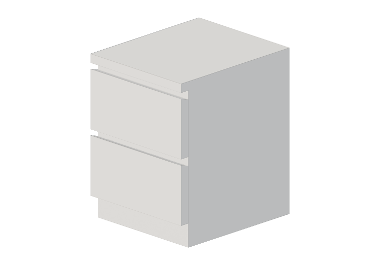 Armarios y Cómodas 3D - Cajonera de madera lacada - Ikea -... Armarios y Cómodas 3D - Cajonera de madera lacada - Ikea -...