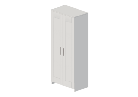 3D Schr&auml;nke und Kommoden - Schrank aus Holz, lackiert - Ikea - Brimnes