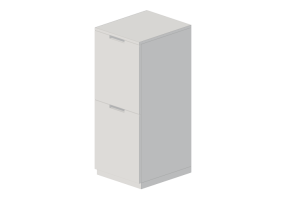 3D Schr&auml;nke und Kommoden - Kommode aus lackiertem Holz - Ikea - Nordli