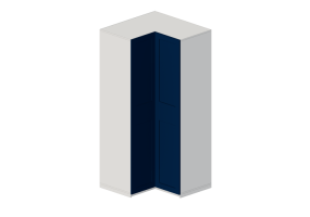 Wardrobes and Cabinets 3D - Lacquered wood cabinet - IKEA - Pax - Auli