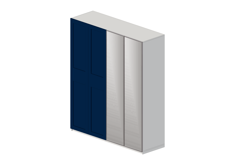 Armadi 3D - Armadio in legno laccato - Ikea - Pax - Grimo -... Armadi 3D - Armadio in legno laccato - Ikea - Pax - Grimo -...