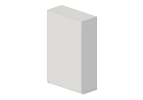 Armadi 3D - Armadio in legno laccato - Ikea - Pax - Hasvik