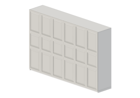 Wardrobes and Cabinets 3D - Lacquered wood cabinet - IKEA - Pax - Auli