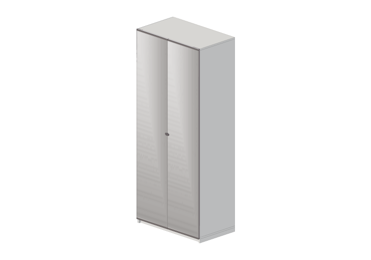 Armários 3D - Armário de madeira envernizada - Ikea - Pax -... Armários 3D - Armário de madeira envernizada - Ikea - Pax -...