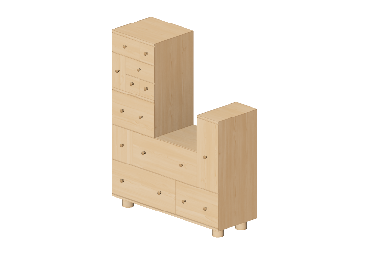 Wardrobes and Cabinets 3D - Wooden chest of drawers - IKEA... Wardrobes and Cabinets 3D - Wooden chest of drawers - IKEA...