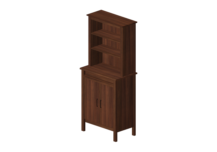 3D Möbel - Anrichte aus Holz - Ikea - Brusali - IKEA 3D Möbel - Anrichte aus Holz - Ikea - Brusali - IKEA
