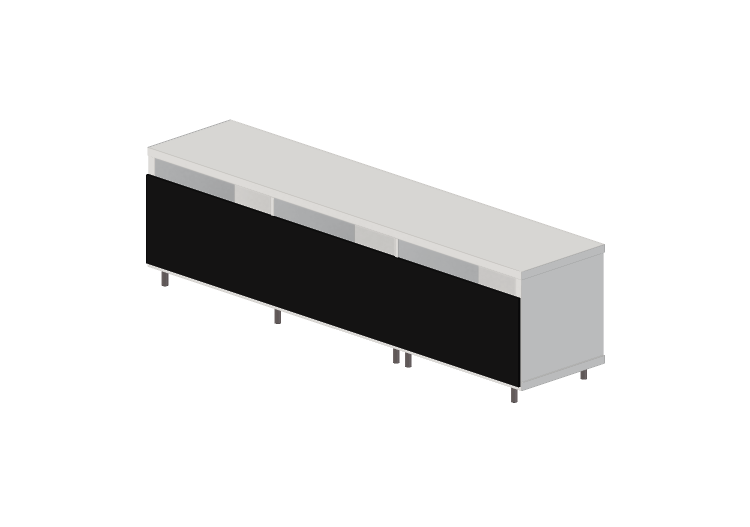 Mobili 3D - Mobile per TV in legno laccato - Ikea - Besta -... Mobili 3D - Mobile per TV in legno laccato - Ikea - Besta -...