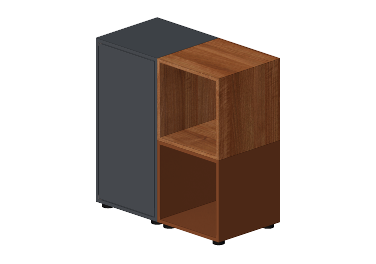 Meubles 3D - Composition de meubles en bois laqué - Ikea -... Meubles 3D - Composition de meubles en bois laqué - Ikea -...