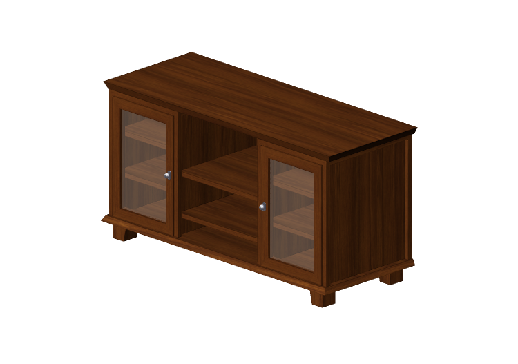 Meubles 3D - Buffet en bois - Ikea - Markor - IKEA Meubles 3D - Buffet en bois - Ikea - Markor - IKEA