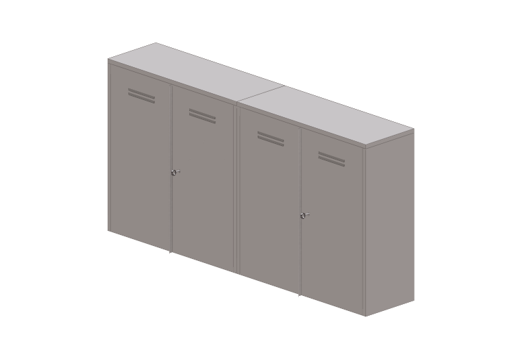 Muebles 3D - Mueble de metal - Ikea - Ivar - IKEA Muebles 3D - Mueble de metal - Ikea - Ivar - IKEA