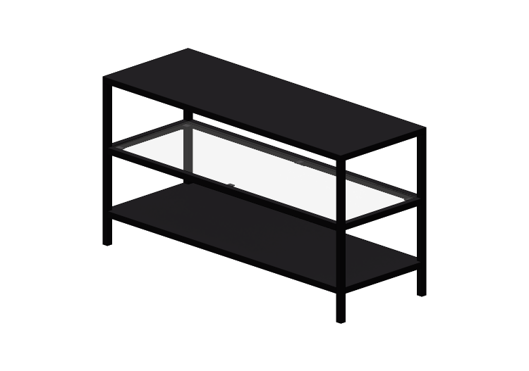 Móveis 3D - Móvel para TV - Ikea - Vittsjö - IKEA Móveis 3D - Móvel para TV - Ikea - Vittsjö - IKEA