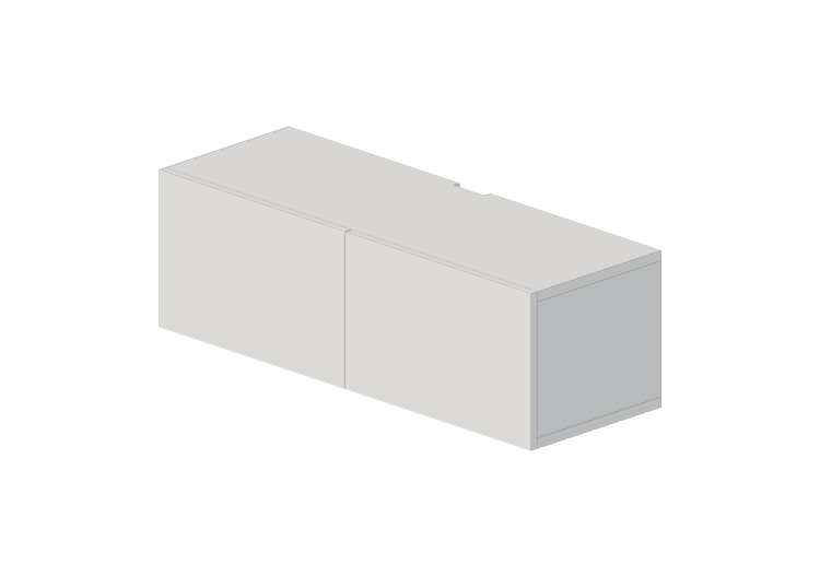 Mobili 3D - Mobile in legno laccato - Ikea - Besta - IKEA Mobili 3D - Mobile in legno laccato - Ikea - Besta - IKEA