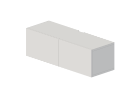 Móveis 3D - Móvel de madeira envernizada - Ikea - Besta