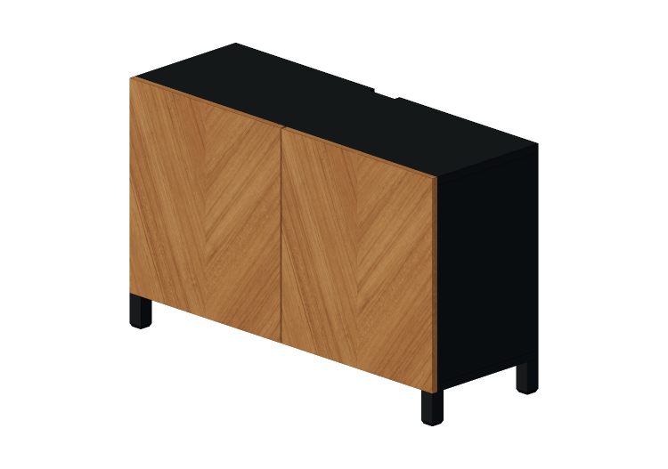 3D Möbel - Möbel aus Holz lackiert - Ikea - Besta - IKEA 3D Möbel - Möbel aus Holz lackiert - Ikea - Besta - IKEA